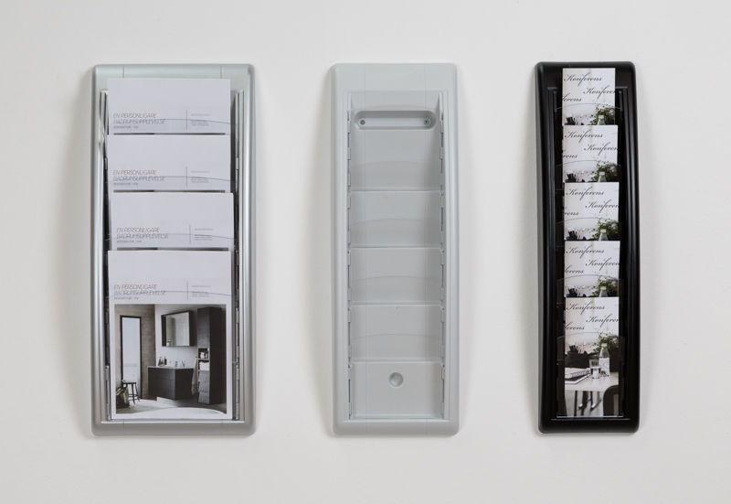 Esiteteline seinälle, muovia, 2 kpl/pakkaus