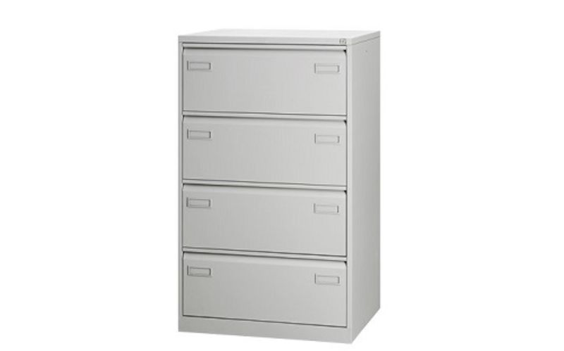 Riippukansiokaappi Bisley, kaksi A4 osiota/laatikko