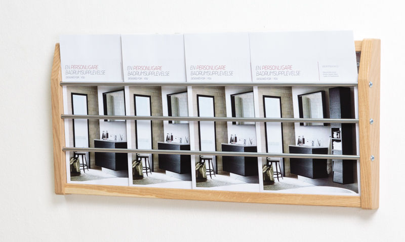 Lehtiteline/esiteteline Vägg