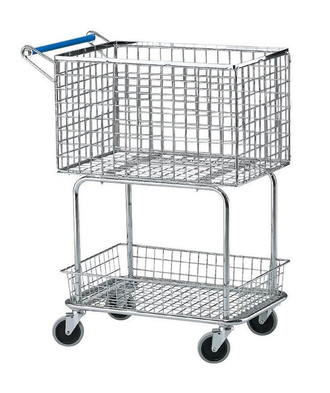 Keräilyvaunu kahdella lankakorilla, kantavuus 100 kg