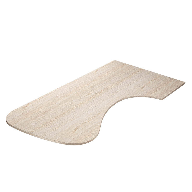 Pöytälevy työpöydälle, kulma, pyöreä