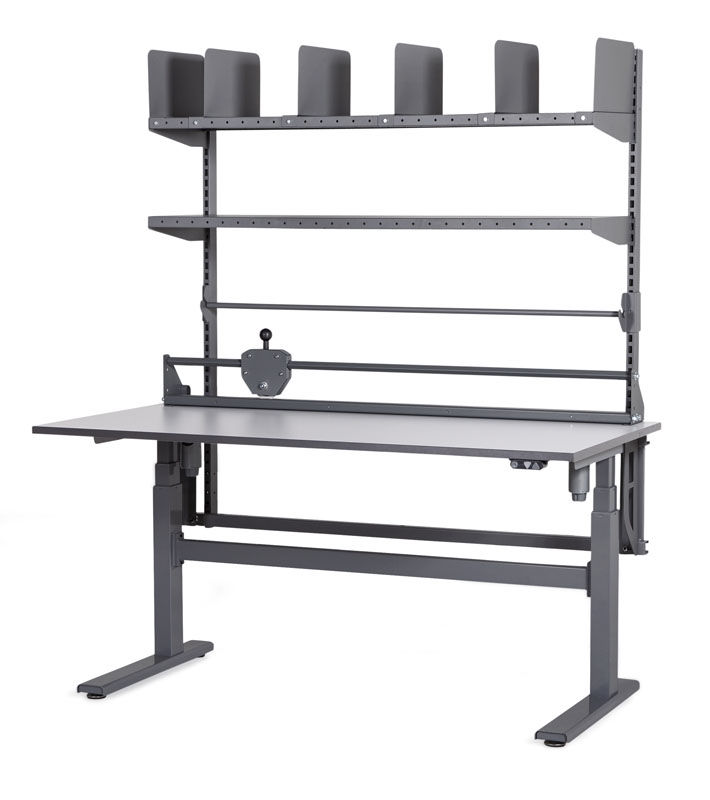 Paketti: Pakkauspöytä Loke, sähköpöytä