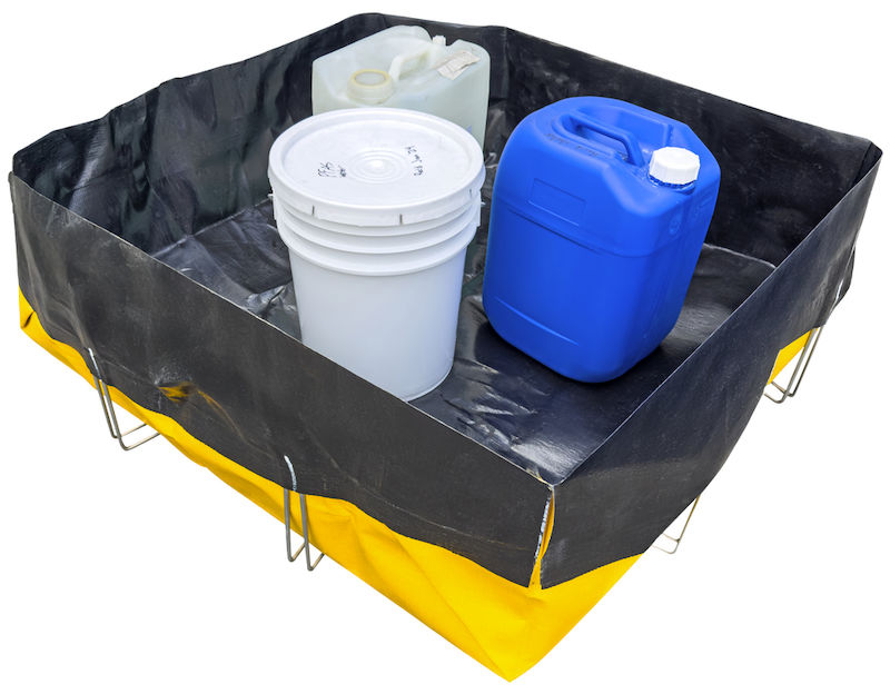 Kokoontaitettava valuma-allas Claudia